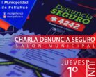 INVITAN A CHARLA DE PROGRAMA «DENUNCIA SEGURO»